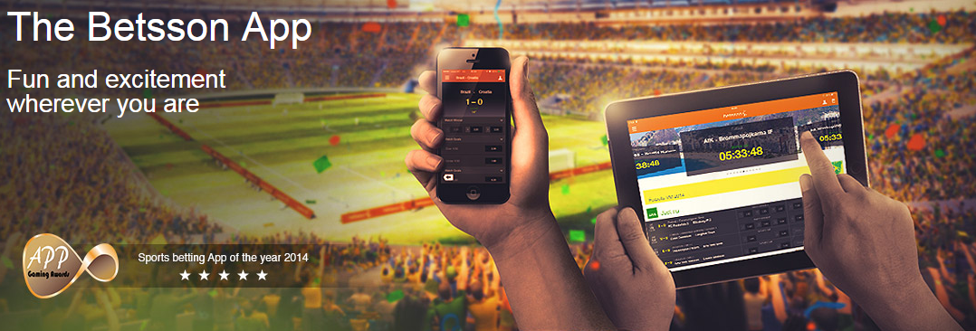 Betsson mobile app